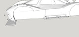 PROTOTYPE IR CLEAR RC CAR BODY - 8505