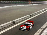 FERRARI F40 1/8 SCALE GT RC CLEAR CAR BODY - 0100
