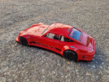 PORSCHE CARRERA RS 1/7 CLEAR RC CAR BODY - 8518