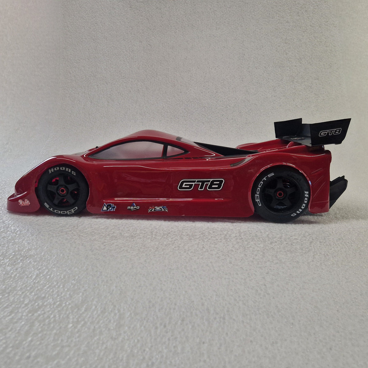 GT8 Body for Arrma Infraction, Limitless Clear | Delta Plastik