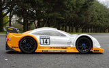 MERCEDES AMG DTM 1/8 SCALE GT CLEAR RC CAR BODY - 0159