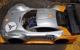 MERCEDES AMG DTM 1/8 SCALE GT CLEAR RC CAR BODY - 0159
