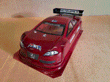 1/12 SCALE GT12 CLEAR RC CAR BODY - 0719