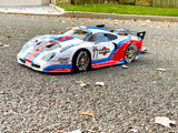 PORSCHE 911 GT1 EVO 1/8 SCALE GT CLEAR RC CAR BODY - 0165