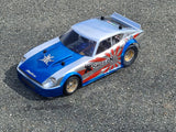 DATSUN 240 Z DRAG CLEAR RC CAR BODY - DPDR2000