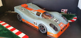 PORSCHE 917 1/7 SCALE CLEAR RC CAR BODY - 8508
