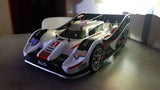 AUDI R18 1/8 SCALE GT CLEAR RC CAR SPEED RUN BODY - 0167S