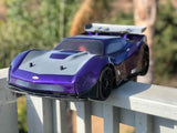 CR4 1/8 SCALE GT CLEAR RC CAR BODY - 0121