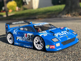 FERRARI F40 1/8 SCALE GT RC CLEAR CAR BODY - 0100