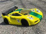 MCLAREN 2 1/8 SCALE GT CLEAR RC CAR BODY - 0122