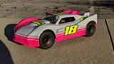 CR4 1/8 SCALE GT CLEAR RC CAR BODY - 0121