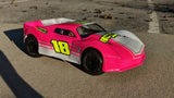 CR4 1/8 SCALE GT CLEAR RC CAR BODY - 0121