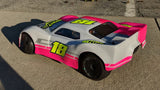 CR4 1/8 SCALE GT CLEAR RC CAR BODY - 0121
