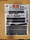 CLASSIC AMERICAN MUSCLE 1/7 SCALE CLEAR RC CAR BODY - 8513