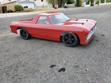 CLASSIC AMERICAN MUSCLE 1/7 SCALE CLEAR RC CAR BODY - 8513