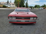 CLASSIC AMERICAN MUSCLE 1/7 SCALE CLEAR RC CAR BODY - 8513