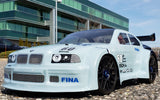 BMW M3 1/8 SCALE GT RC CLEAR CAR BODY - 0137