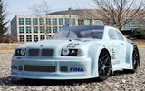 BMW M3 1/8 SCALE GT RC CLEAR CAR BODY - 0137