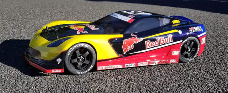 CR7 1/7 Scale Clear RC Car Body | Delta Plastik