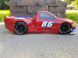 THUNDER TRUCK GT CLEAR RC CAR BODY Fits 1/10 Traxxas Slash Hobao VTE - NAS325