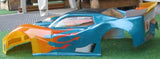 CR4 1/8 SCALE GT CLEAR RC CAR BODY - 0121