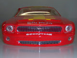 MUSTANG 1/10 SCALE 200MM CLEAR RC CAR BODY - 0405