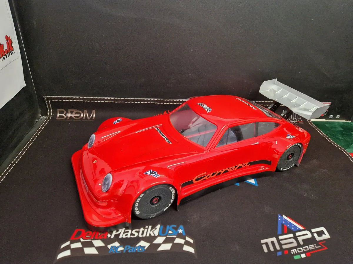 Porsche Carrera RS 1/7 Scale Clear RC Body | Delta Plastik