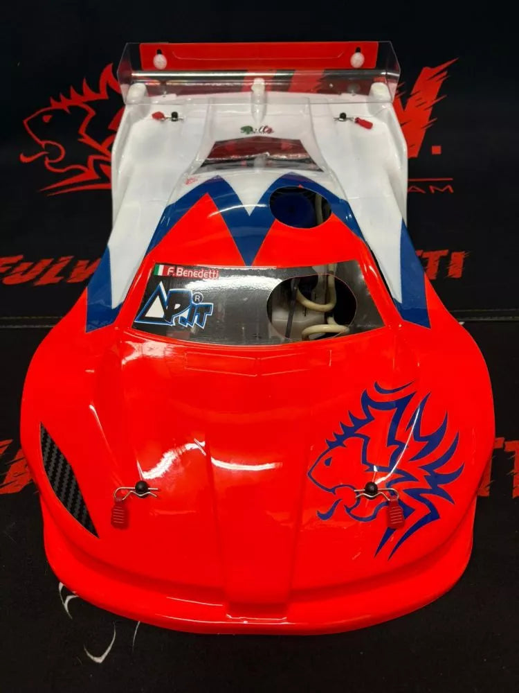 GT8 1/8 SCALE GT CLEAR RC CAR BODY - 0187