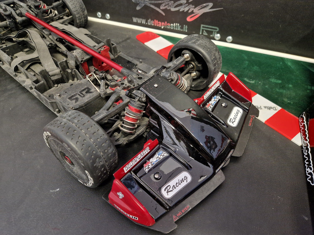 1/7 SCALE DPF1 CLEAR RC CAR BODY FITS ARRMA INFRACTION, LIMITLESS - 8519