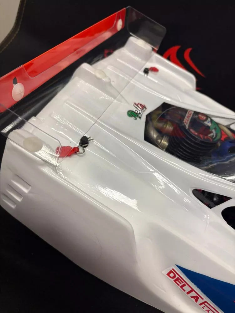 GT8 1/8 SCALE GT CLEAR RC CAR BODY - 0187