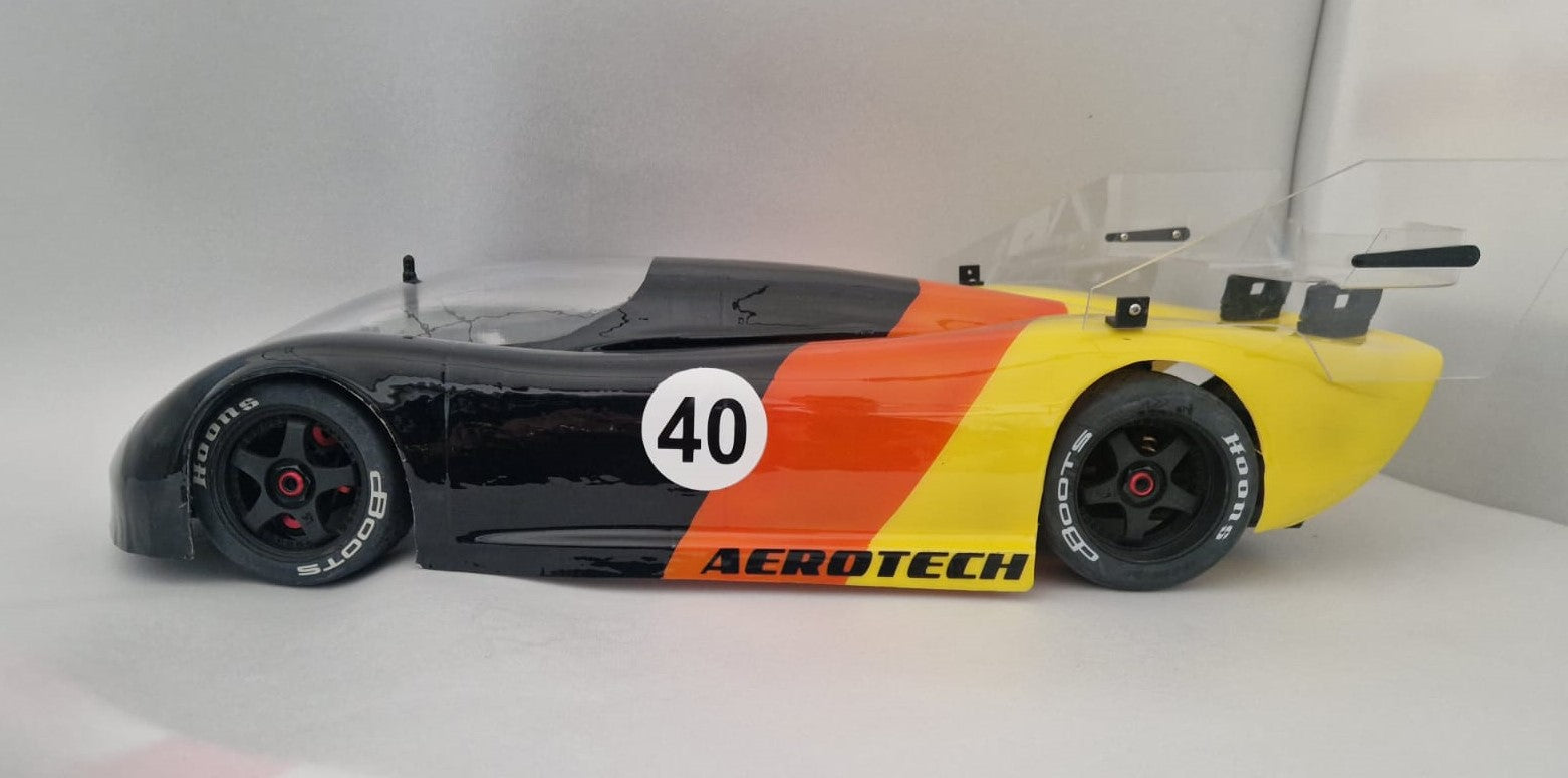 OLDSSPEED 1/7 Scale High Speed Clear RC Car Body | Delta Plastik USA