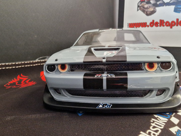 Hellfire 1/7 Scale RC Clear Car Body | Delta Plastik Hellfire 1/7 Scale RC Clear Car Body | Delta Plastik