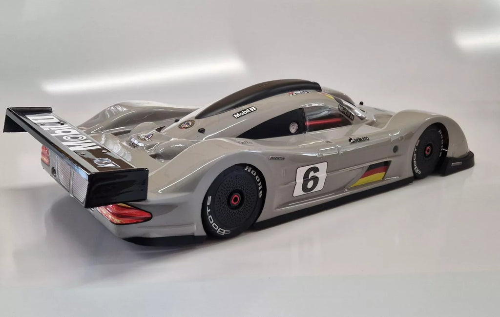 Mercedes CLR 1/7 SCALE CLEAR RC BODY for Limitless infraction Hobao  - 8524