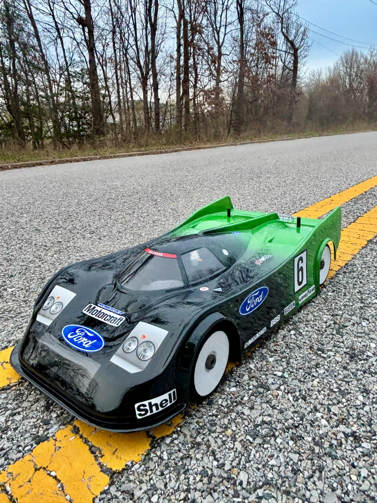 FC100 V.2  BODY FOR ARRMA INFRACTION, LIMITLESS 6s 1/7 scale Hobao VTE2 - 8507P