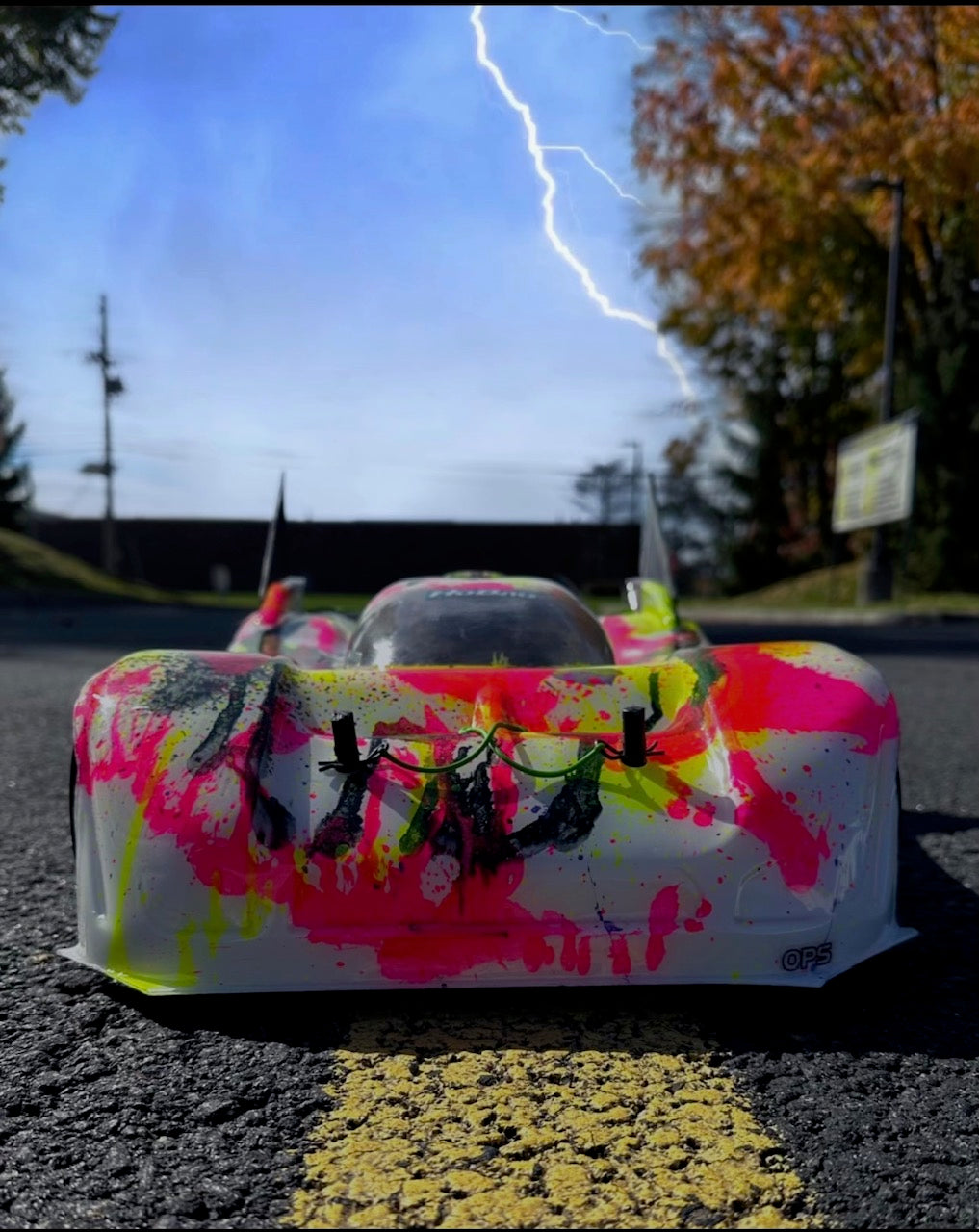 Delta Plastik 7504 - Jag XRS 1/8 Scale GT2 360mm RC car body