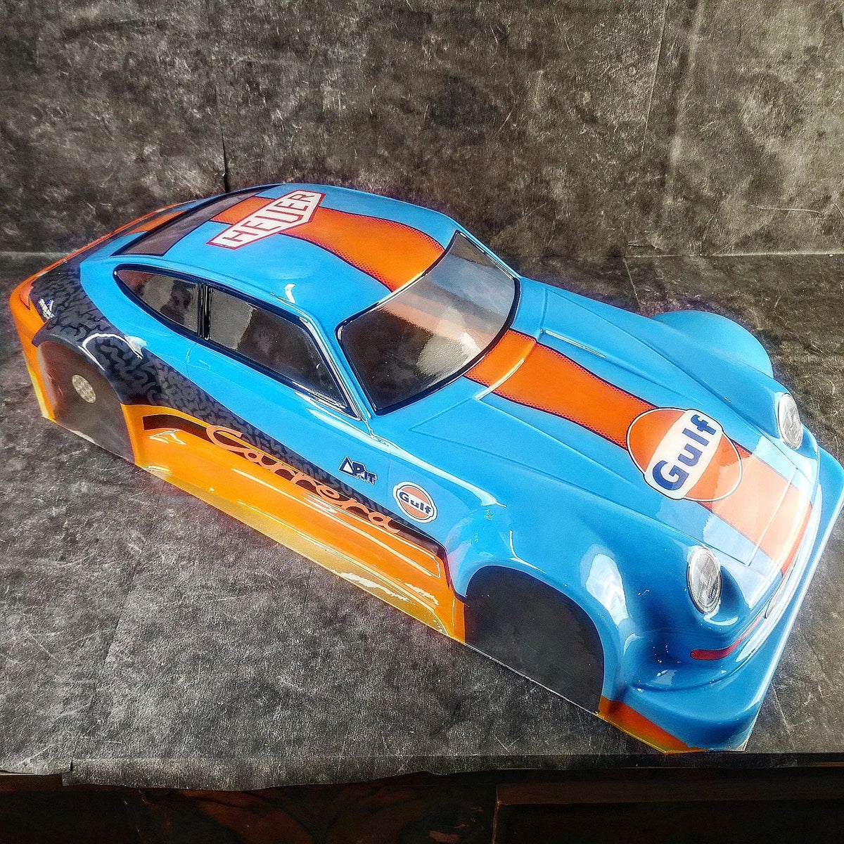 Porsche Carrera RS 1/7 Scale Clear RC Body | Delta Plastik