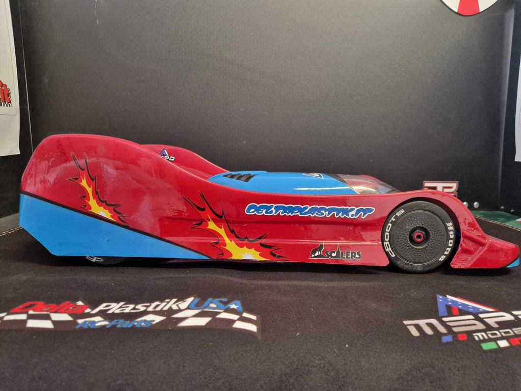 8520 Spider rc body Fits Arrma Infraction, Limitless, Felony Hobao Vte2 1/7 scale 2mm, Clear