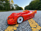7507 Delta Plastik  -  R18 Dome GT2 1/8 Scale GT2 360mm Clear RC car body