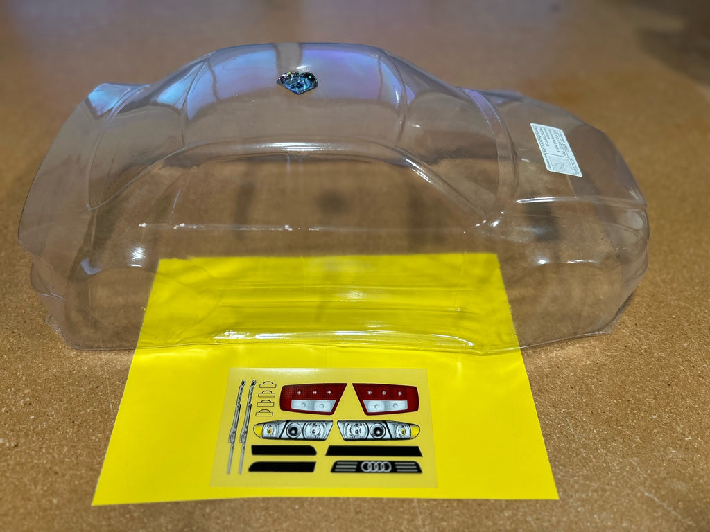 Delta Plastik 0032 - Audi A4 1/10 Scale 200 mm RC car body