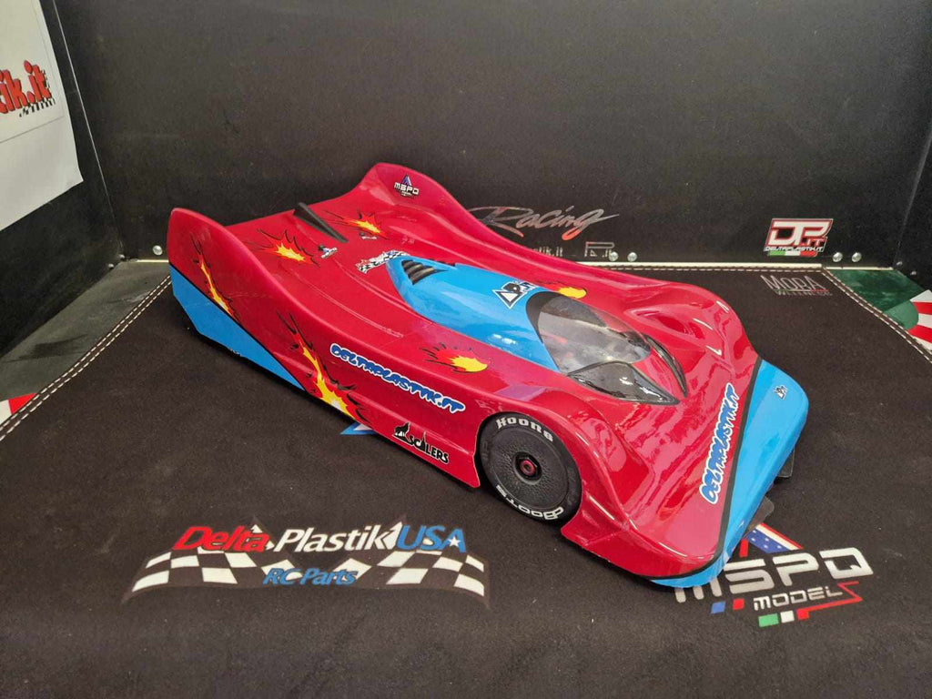 8520 Spider rc body Fits Arrma Infraction, Limitless, Felony Hobao Vte2 1/7 scale 2mm, Clear