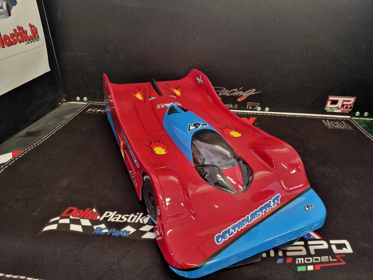 8520 Spider rc body Fits Arrma Infraction, Limitless, Felony Hobao Vte2 1/7 scale 2mm, Clear