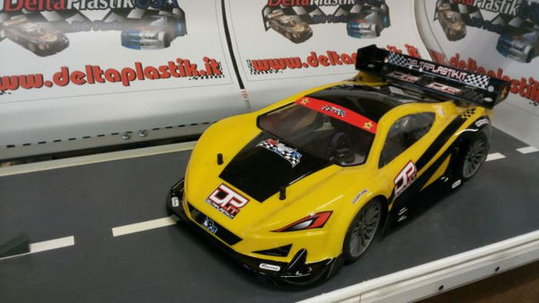 ラジコン8/1レーシング GT178 1/8 Scale GT Clear RC Car Body | Delta Plastik