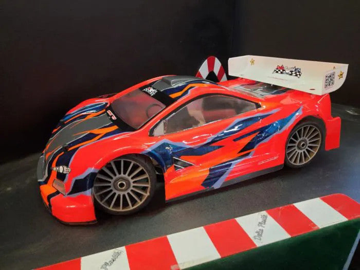 Lancia Delta Integrale 1/8 Scale GT Clear Body | Delta Plastik