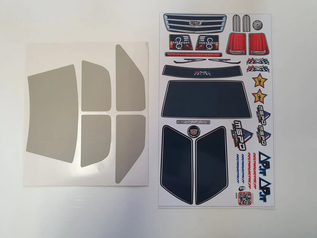 Mon1 Delta Plastik SUV RC monster truck body