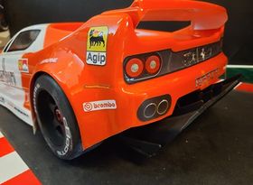 XL FERRARI F50 CLEAR RC CAR BODY fits Limitless Felony and VTE2 1/7 scale - 9506