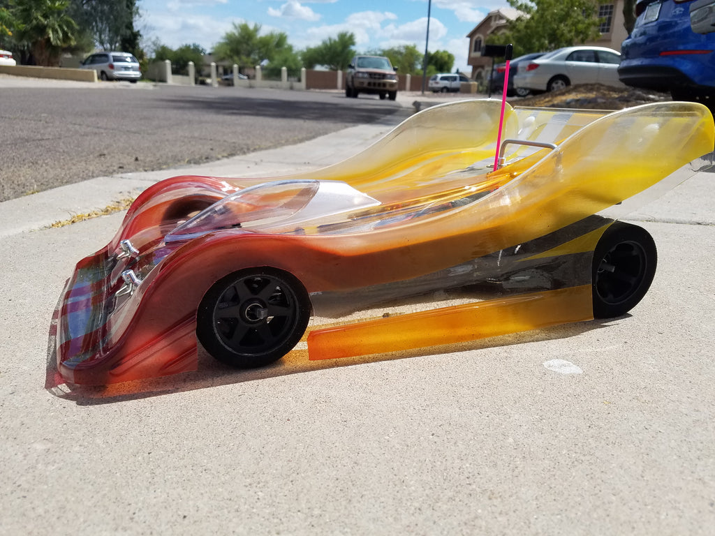 Delta Plastik 7500 - McLaren GTR 1 1/8 Scale GT2 360mm RC car body