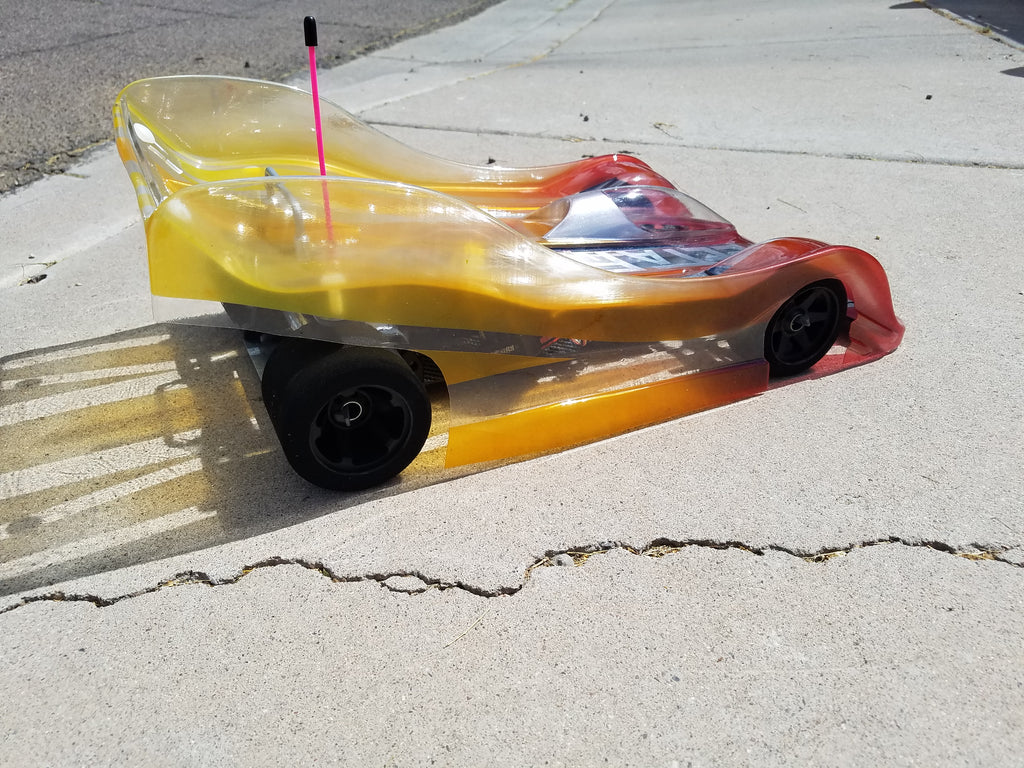 Delta Plastik 7500 - McLaren GTR 1 1/8 Scale GT2 360mm RC car body