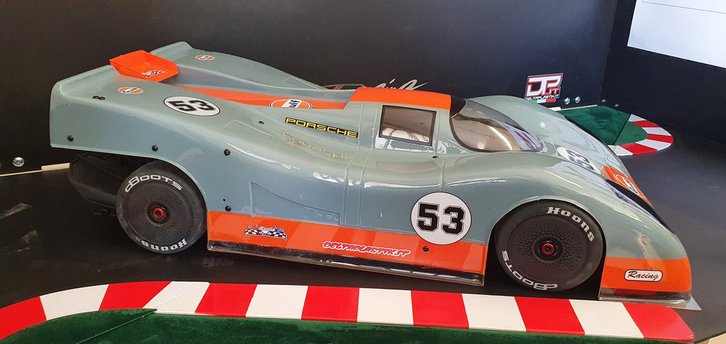PORSCHE 917 1/7 SCALE CLEAR RC CAR BODY - 8508
