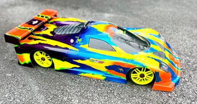 M600T 1/7 SCALE CLEAR RC CAR BODY - 8516