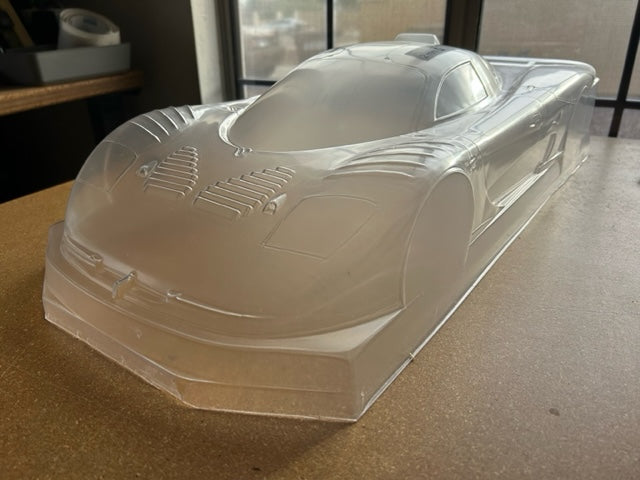 M600T 1/7 SCALE CLEAR RC CAR BODY - 8516